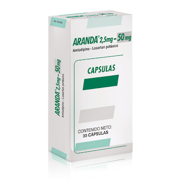 Aranda 2.5mg/50mg Caja x 30 Cápsulas  