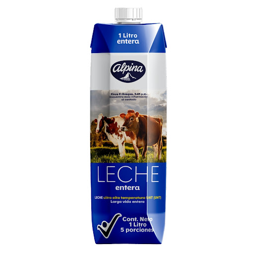 Leche Entera Alpina x 1 lt