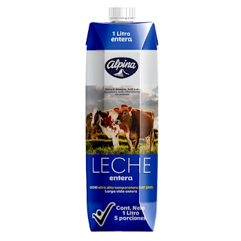 Leche Entera Alpina x 1 lt  