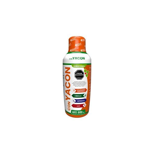 Yacón 500ml Natural Health LIQUIDO x 500ml Su fórmula rica en vitaminas y minerales está diseñada para apoyar el bienestar general del organismo gracias a las propiedades antioxidantes, digestivas y metabólicas de sus extractos naturales (como