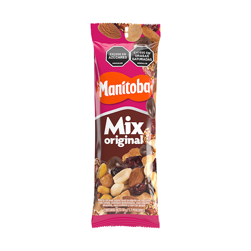 Maní Manitoba Original Mix Paquete x 50 gr