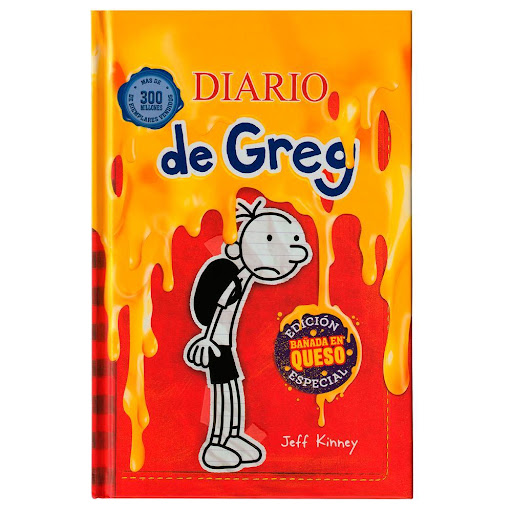 Diario De Greg. Bañada En Queso. Edición Especial Molino Libro x 1.0 Diario De Greg. Bañada En Queso. Edición Especial  En Diario de Greg, el escritor y dibujante Jeff Kinney nos presenta a su antihéroe. Como este dice en su diario:  No creas que voy a estar todo el ti