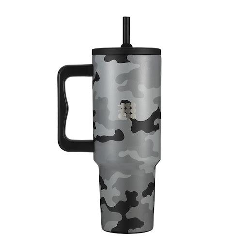 Termo Tumbler Spill-Free Cubitt Bolsa x 1 Termo Tumbler Cubitt: Tamaño compacto, rendimiento completo. 40 oz, conserva frío 24h - calientes 12h. Tapa antiderrames con sorbete, acero inoxidable libre de BPA.