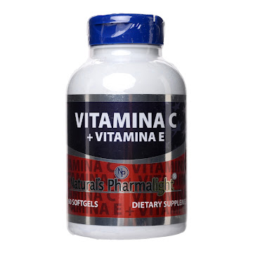 Natural'S Pharmalight Vitamina C + Vitamina E 400mg/500mg x 60 Cápsulas  