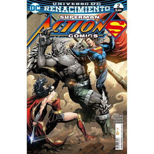Superman: Action Comics No. 02 (renacimiento) Generico Libro x 1.0 SUPERMAN: ACTION COMICS Nº 02 (RENACIMIENTO)   ¡El regreso de Juicio Final ha sorprendido al Hombre de Acero y al nuevo protector de Metropolis, Lex Luthor! Con la vida de su familia en la cuerda floj