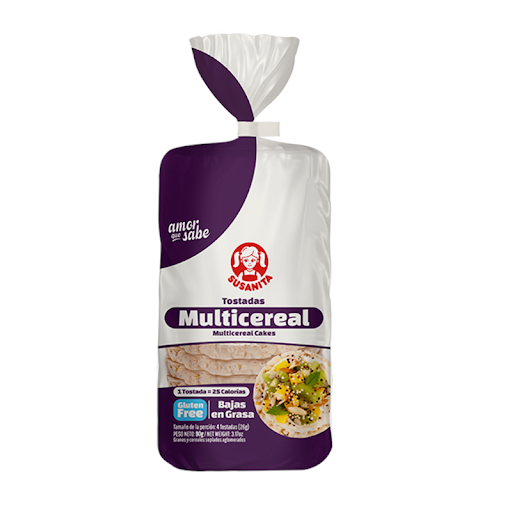 Tostadas Susanita   Multicereal Paquete x 90 gr