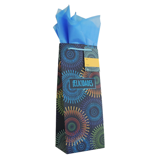 Bolsa De Regalo Botella Surtida x 1 und
