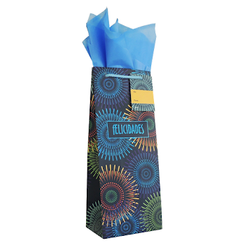 Bolsa De Regalo Botella Surtida x 1 und  