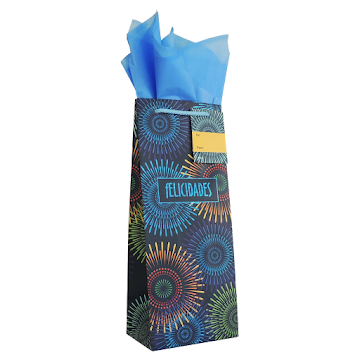 Bolsa De Regalo Botella Surtida x 1 und  