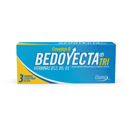 Bedoyecta Tri Complejo B Humax Caja x 3 Ampollas