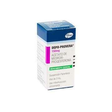 Depo Provera Acetato de Medroxiprogesterona 150 mg Pfizer Caja x 3 ml  