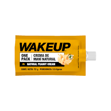 Crema De Maní Onepack Natural Sachet Wake Up x 72 gr  