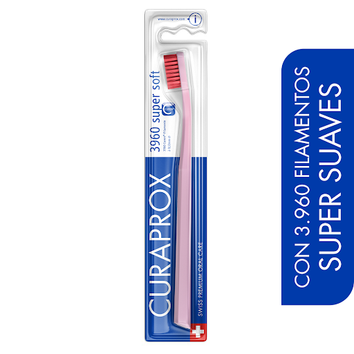 Cepillo Dental Curaprox 3960 Super Soft Filamentos 0.12mm x 1 und