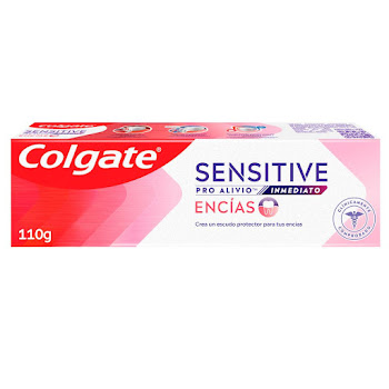 Crema Dental sensibilidad Colgate Sensitive Pro-Alivio Inmediato Encías Caja x 110 g  