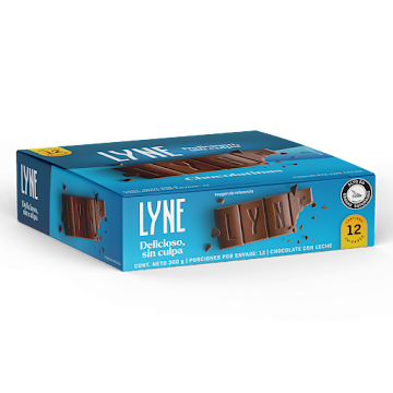 Chocolatina con Leche   Lyne Caja x 12 und 