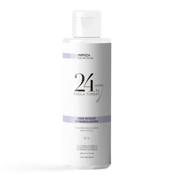 Agua 24 By 7 Paola   Turbay Micelar Desmaquilladora Toda Piel X200ml. 