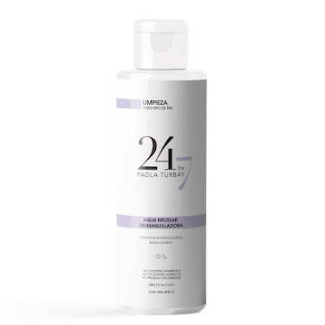 Agua 24 By 7 Paola   Turbay Micelar Desmaquilladora Toda Piel X200ml. 
