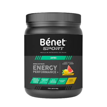 Bebida En Polvo Benet Pre-Entreno Sport Sandia Cafeina x 900 gr  