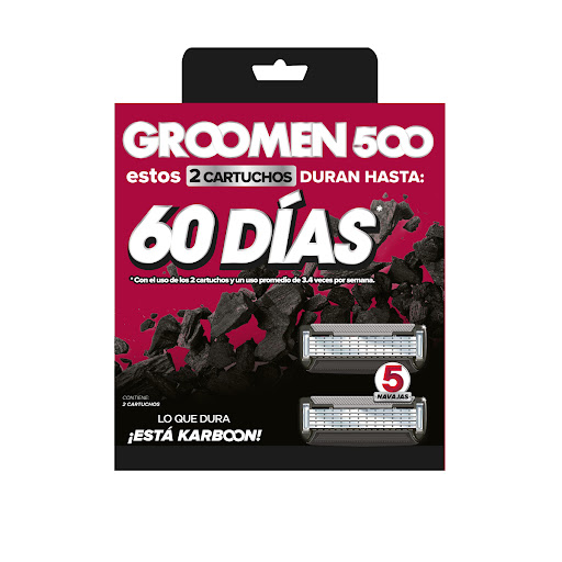 Repuesto Groomen 500 Caja x 2 und