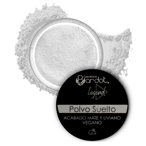 POLVO FACIAL SUELTO BARDOT 22 GR x 1 POLVO FACIAL SUELTO BLANCO TRASLUCIDO