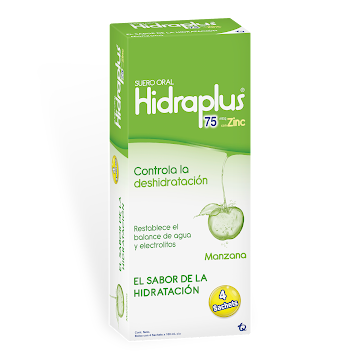 //HIDRAPLUS TRATAM.DESHIDRATACIÓN 60 ZINC MANZANA  CAJAX4SCH.             