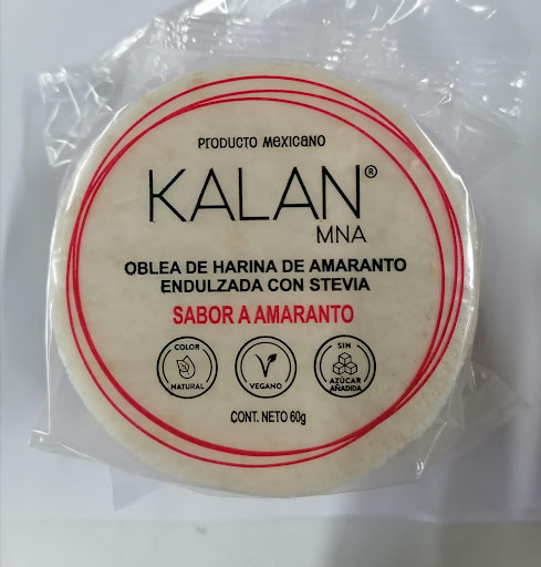 Obleas Kalan De Harina Amaranto Sabor Amaranto x 60 gr