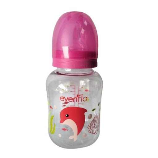 Biberon 4 Onzas Tritan Acuario Rosado - Evenflo Evenflo Frasco x 1 Und Biberón con botella ergonómica de tritan transparente y resistente como el vidrio.
Mamila estándar de silicón grado alimenticio, con anillos flexibles que se adaptan al paladar del bebé permitiendo un