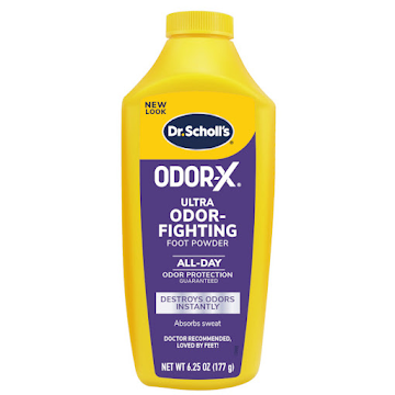Polvos para Pies Ultra   Fuertes para Mal Olor Odor-X Dr Scholl´s x177g  