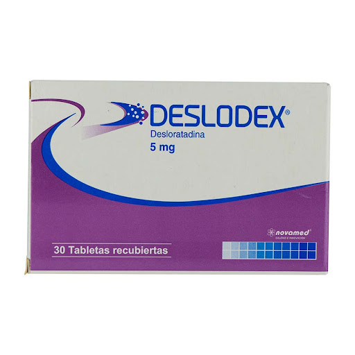 Deslodex Desloratadina 5mg Novamed Caja x 30 Tabletas