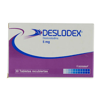Deslodex Desloratadina 5mg Novamed Caja x 30 Tabletas  
