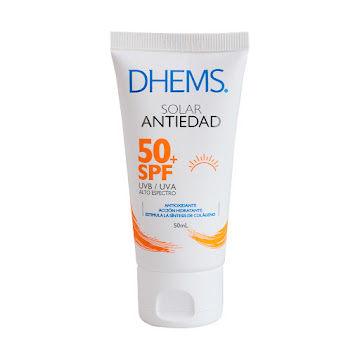 Protector Solar Dhems Antiedad Sin Color SPF50 x 50ml  