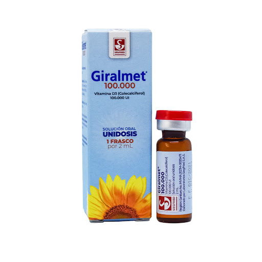 Giralmet Vitamina D3 100.000 UI Siegfried Frasco x 2 ml