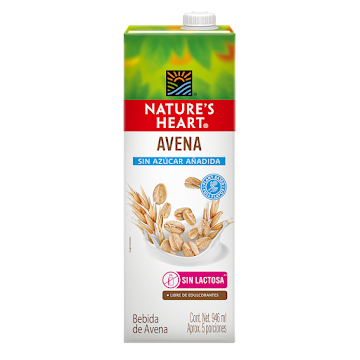 Avena Natures Heart Sin Azúcar x 946 ml  