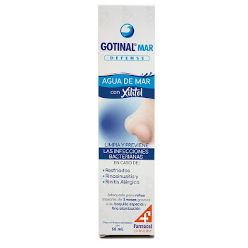 Gotinal Mar Defense Agua De Mar Xilitol Farmacol Frasco x 50 ml  
