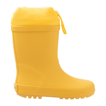 Botas Plásticas Offcorss   con cordón Ajustable Amarillo Talla 23 x 1 par 