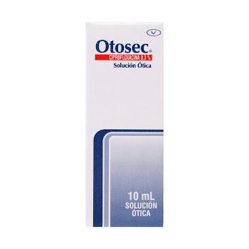 Otosec Ciprofloxacina 0.3% Siegfried Frasco x 10 ml  