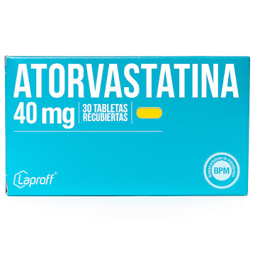 Atorvastatina 40mg Laproff Caja x 30 Tabletas  
