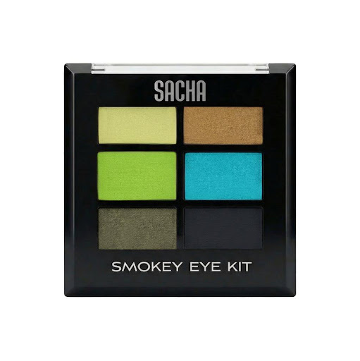 Kit De Sombras Smokey Emerald 6 Piece Eye Shadow X 8.8 Gr SACHA COSMETICS Estuche x 1 Colores ahumados coordinados profesionalmente especialmente combinados para crear el perfecto ojo ahumado sensual. Crea cualquier cosa desde un clásico ojo ahumado negro hasta un atrevido ojo ahumado 