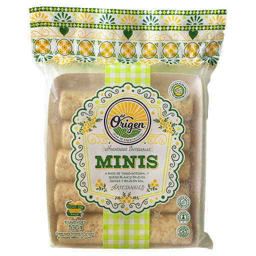Pasabocas Horneados Minis Del Origen x 530 gr