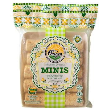 Pasabocas Horneados Minis Del Origen x 530 gr  