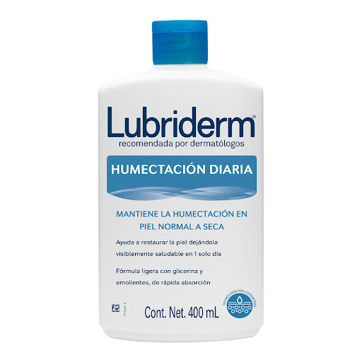 Crema Corporal Lubriderm Humectación Diaria Botella x 400 ml