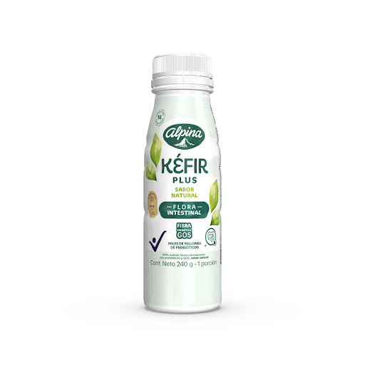 Kefir Alpina Natural Botella x 240 g