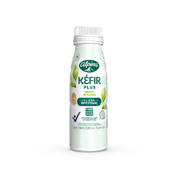 Kefir Alpina Natural Botella x 240 g  