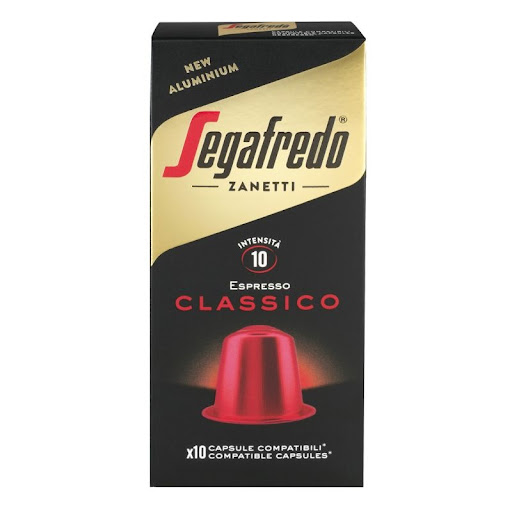 Cápsulas Café Segafredo Espresso Clásico Caja x 10 Cápsulas