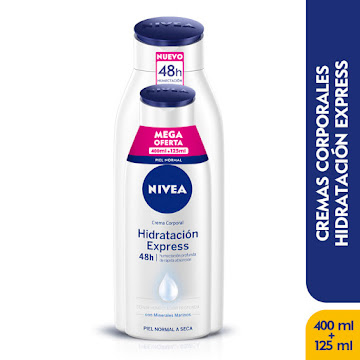 Crema Nivea Corporal Hidratación Express x 400 ml  