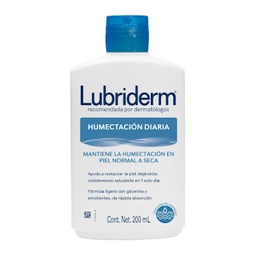 Crema Corporal Lubriderm Humectación Diaria Botella x 200 ml  