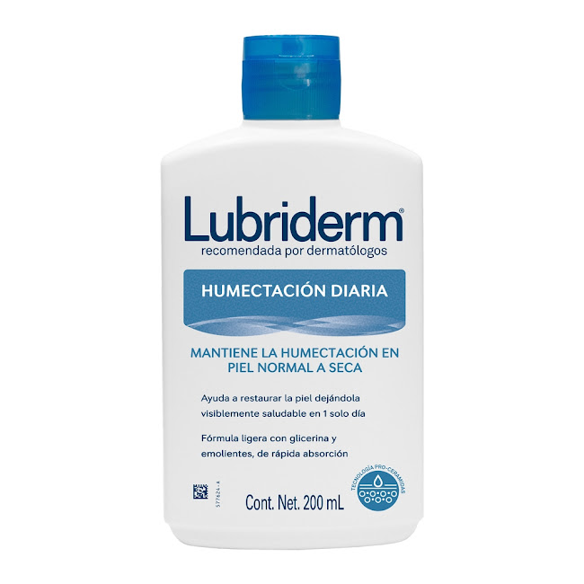 Crema Corporal Lubriderm Humectación Diaria Botella x 200 ml  