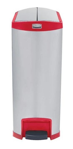 Papelera Con Pedal 90 Lt Caneca Rubbermaid RUBBERMAID Caja x 1 undefined