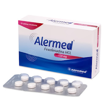Alermed Fexofenadina   120mg Novamed Caja x 10 tabletas  