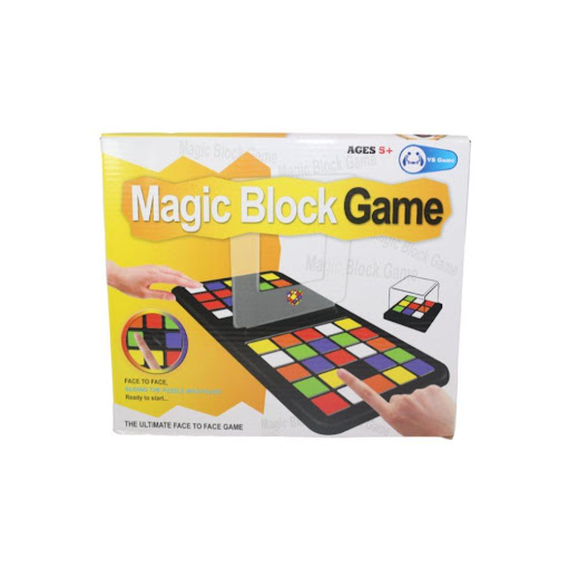 Cubo Magico 2 Jugadores Caja Plasticos Asociados  x 1 Un juego competitivo que desafía la rapidez y precisión al replicar patrones de colores antes que el oponente.Características:Material: Plástico resistente y mecanismo de giro suaveDiseño: Cubo con co